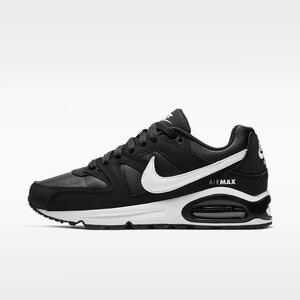 Nike Air Max Command in Black & White - Size 8